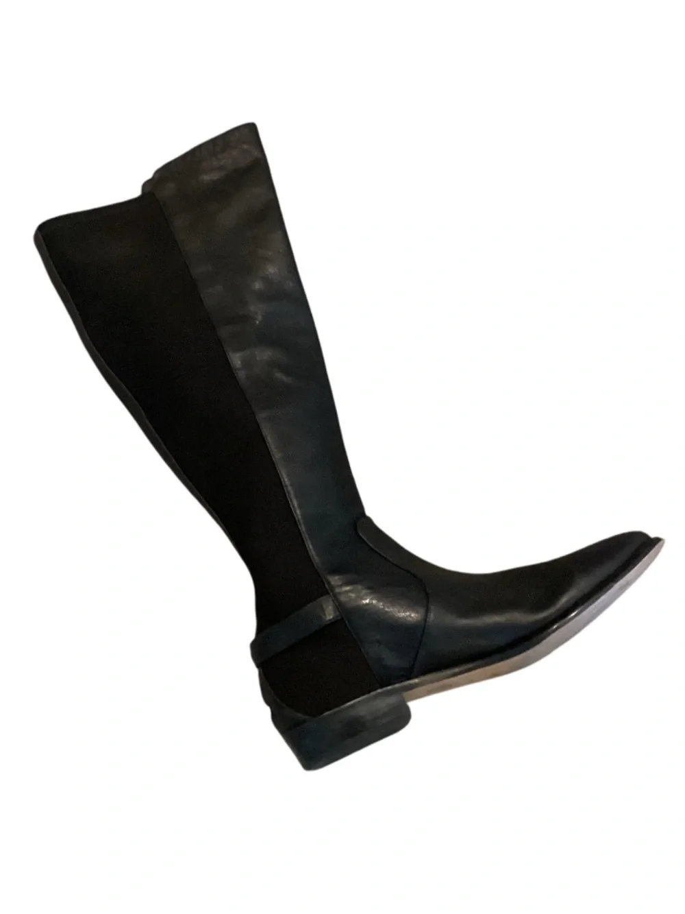 Coach Liza Leather Classic Black Knee-High Women's Riding Boot 9.5